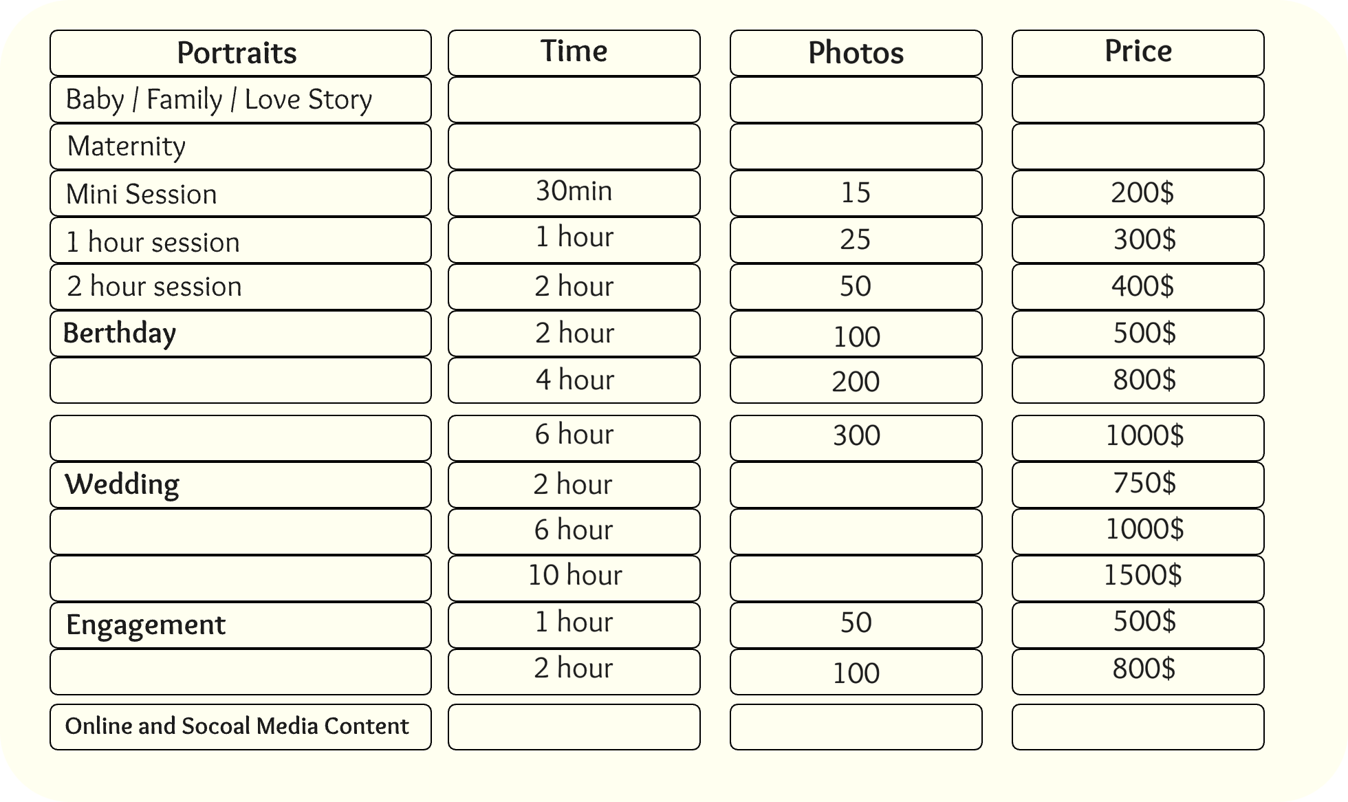  prising Best photo prices in City of Beaufort / South Carolina